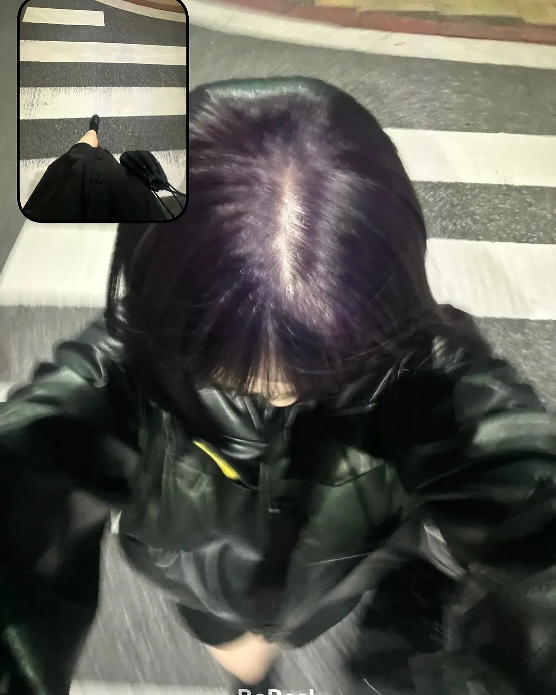 purple × pink beige